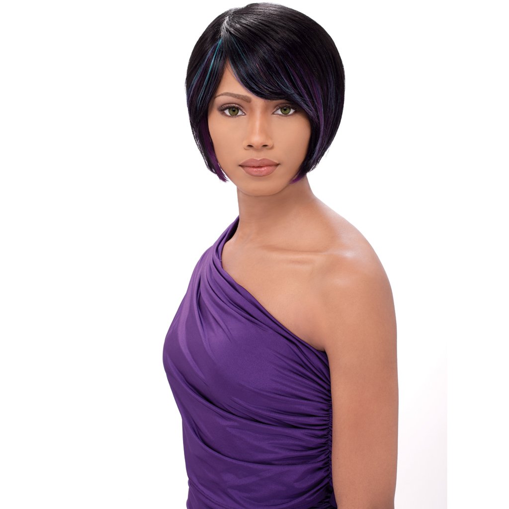 Amazon Com Sensationnel Human Hair Bump Collection Wig Vogue
