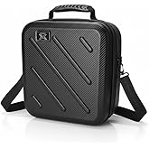 Ebulix Lightweight Carrying for Starlink Mini Case Travel Backpack Bag, Waterproof Shockproof Portable EVA Handle Shoulder Kit Outdoor, Fits the Antenna, Cable and Power Accessories
