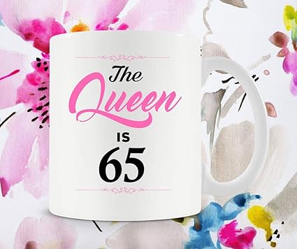 Amazon Co Jp 65歳の誕生日マグカップ 最高のコーヒーカップ 65歳の誕生日プレゼントアイデア 彼女への誕生日プレゼント 65歳の 誕生日プレゼント 女性への誕生日ギフト 65歳のギフト セラミックマグ ホーム キッチン