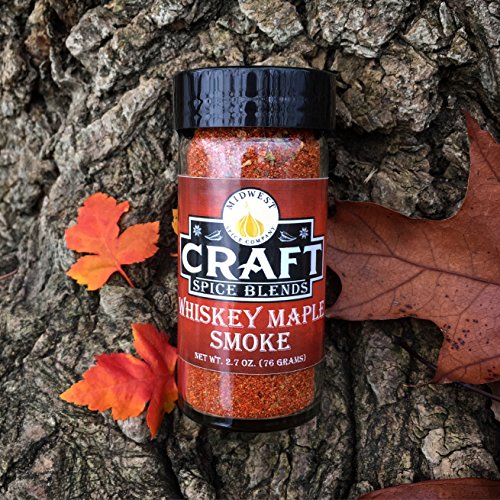 Whiskey Maple Smoke All Purpose Rub/Seasoning Craft Spice Blends