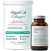 ALGAECAL Calcium & Collagen Bundle – Hydrolyzed Collagen Complete with Clinically-Supported Verisol, Fortibone & Fortigel, Pl