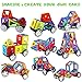 LearnFun 56 Pieces Strong Magnetic Building Block Set | Colorful 3D Construction Tiles for Children | Best Educational, Learning Preschool Creativity Kit STEM Toys for Toddlers, Kids, Girls and Boys