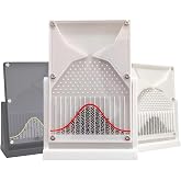7.1 X 4.7 Inch Galton Board Mathematical Model, Probability and Statistics Kit, Probability Demonstration, Suitable for Physics Labs, Sparking Curiosity (Color: Red Curve)