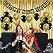 KatchOn, New Years Eve Party Supplies 2025 Set - 10 Feet, Pack of 20 | Gold Fringe Curtain Backdrop | Happy New Year Banner, New Years Decorations 2025 | New Years Backdrop, Happy New Year Decorations