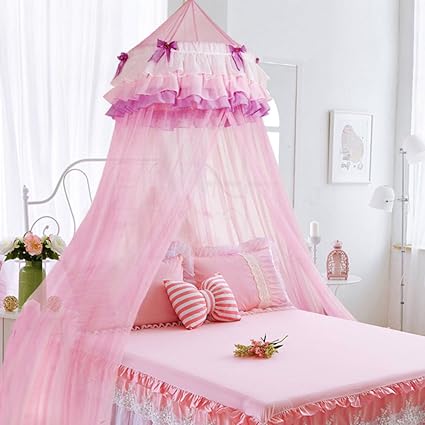 Pink Dome Hanging Princess Children S Mosquito Net Girl