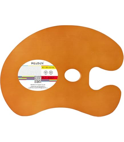 Jack Richeson 696067 Clair Ovale Plexi Palette 17 X 24