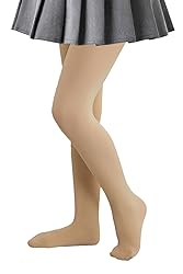 Lotsduoler Ballet Tan Tights for Girls Dance Ultra