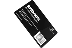 Cryptnox RFID/NFC Contactless Blocking Card - Ultimate Data Security & Privacy for Wallet, ID, and Cards - Secure Your Digital World Today!