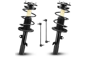 YOUXMOTO Front Struts Shock Absorber Sway Bar Links Kit Fit for Toyota Corolla 1.8L 2009-2013, for Matrix FWD 2009-2013, for Pontiac Vibe FWD 2009-2010, Replace 572598 572597 K90433 (4Pcs)