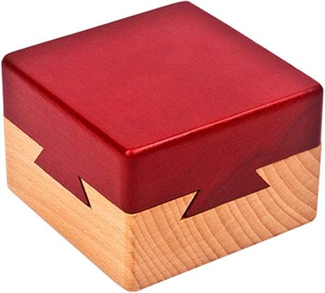 Amazon Com Ahyuan 3d Wooden Brain Teaser Magic Drawers Jewelery