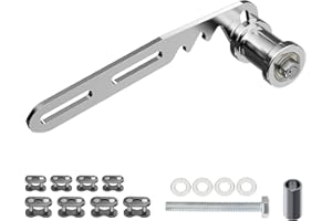 RZEOZU Universal Mini Bike Chain Tensioner Adjuster Bracket Replacement for Predator 212cc 79cc 224cc 196cc GX160 GX200 Engine Coleman CT200U CT200U-EX BT200X Baja DB30 Minibike Parts with Roller