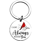 Cardinal Keychain Red Cardinal Gifts for Women Men Sympathy Gifts for Loss Of Loved One Grief Bereavement Gift for Loss Of Father Mother Daughter Son Memorial Gift Bereavement Condolences Present