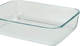 Maison & White Set of 3 Glass Oven Dishes Rectangular Borosilicate view 3