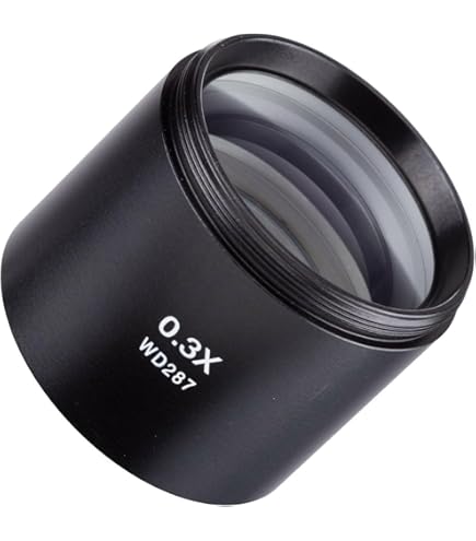 Amazon.com: AmScope ZM07 0.7X Barlow Lens For ZM-Series Stereo