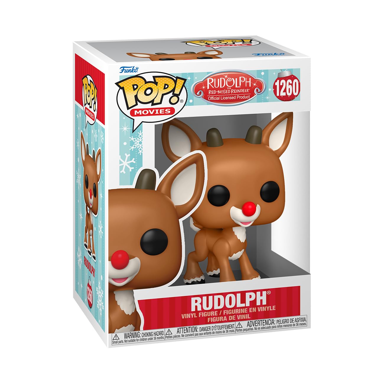 Funko POP! Movies: Rudolph the Red-Nosed Reindeer - Collectable Vinyl Figure - Gift Idea - Official Merchandise - Toys for Kids & Adults - Movies Fans