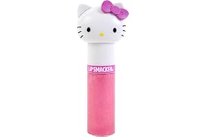 Lip Smacker Lippy Pals Swirls, Sanrio Hello Kitty, Flavored Moisturizing & Smoothing Soft Shine Lip Balm, Hydrating & Protecting Fun Tasty Glossy Finish , Cruelty-Free & Vegan - Kiwi