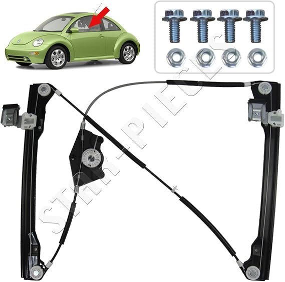 Lève-vitre électrique Conducteur Gauche Pour Ford Maverick & Nissan Terrano 1993-2007 - Avec Moteur - STARKIT