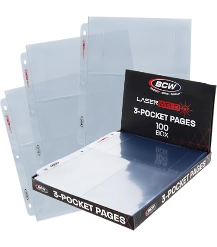 thumbnail image 2 of Ultra PRO Platinum Series 4-Pocket Pages – Clear, Top Loading, For 3.5x5 Large Postcards 2 of 5
