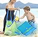 Cafurty Extra Large Mesh Beach Bag Tote Bag Beach Necessaries Stay Away from Sand, Large Netted Beach Bag for Holding Toys