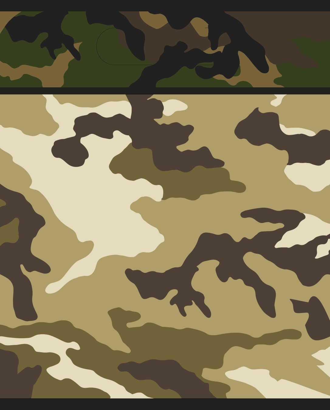 Spook Military Camouflage Camo Loot Party Bags (Pack of 8)