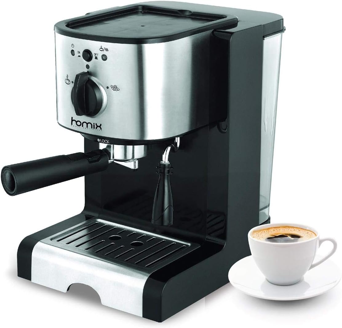 محضره قهوة HOMIX CAPPUCCINO MACHINE 1.25L 1470W 15BAR