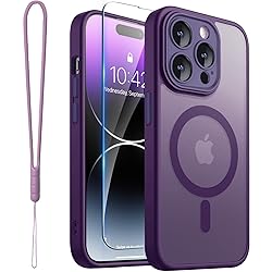 ROYBENS for iPhone 14 Pro Matte Clear Case