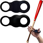 HELAIMAY 2 Pack Baseball Thumb Guard, Hitter Training Aid, Batting Aid and Grip Enhancer, Baseball Accessories Baseball Training Equipment Reduce Bat Sting