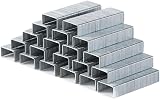 ASNOMY Box 10000Pcs Staples 24/6mm for Stapler Steel Iron Silver