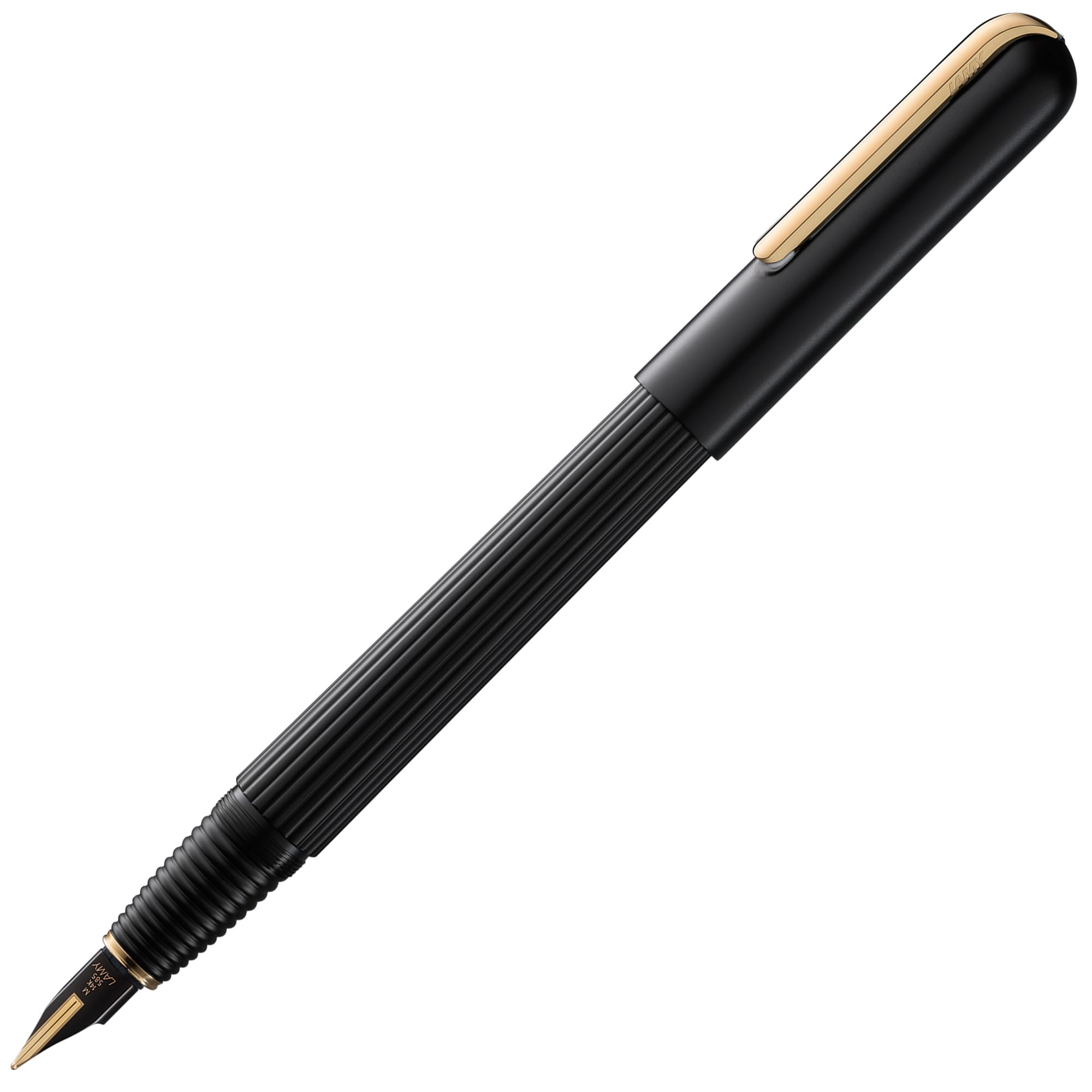 Lamy Fountain Pen That 1227931 Gold imporium BlkAu 060, Black/Gold