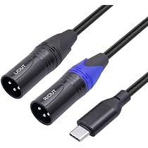 WBC-PRO-Quad XLR Cables (2 Pack, 25 Ft) - Star-Quad Balanced Cable With Neutrik Gold Connectors