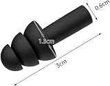 VEGCOO 30 Pairs Silicone Ear Plugs for Sleeping, Noise Reduction, Waterproof view 2