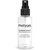 Mehron Makeup Barrier Spray - 2 Fl oz, Professional Makeup Setting Spray | Professional Makeup Sealer &amp; Setting Spray for Transfer &amp; Water Resistance. Vegan, Cruelty Free, &amp; Made in the USA.