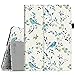 Fintie Folio Case for iPad 6th / 5th Generation (2018/2017), iPad Air 2 / Air 1 (9.7 Inch) - [Corner Protection] Premium Vegan Leather Stand Cover, Blue Robins