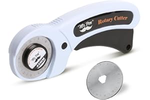 Mr. Pen- 45mm Rotary Cutter with 1 Extra Blade, Ergonomic Handle, Rotary Cutter for Fabric, Fabric Cutter, Fabric Cutter Whee