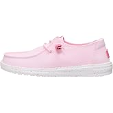 HEYDUDE Women's Wendy Amazon Exclusive Slip On Loafers | Lightweight Shoe | Flex And Fold Outsole, Easy On Elastic Laces, Breathable Upper, Relaxed Fit, Removable Foam Insole, Machine Washable