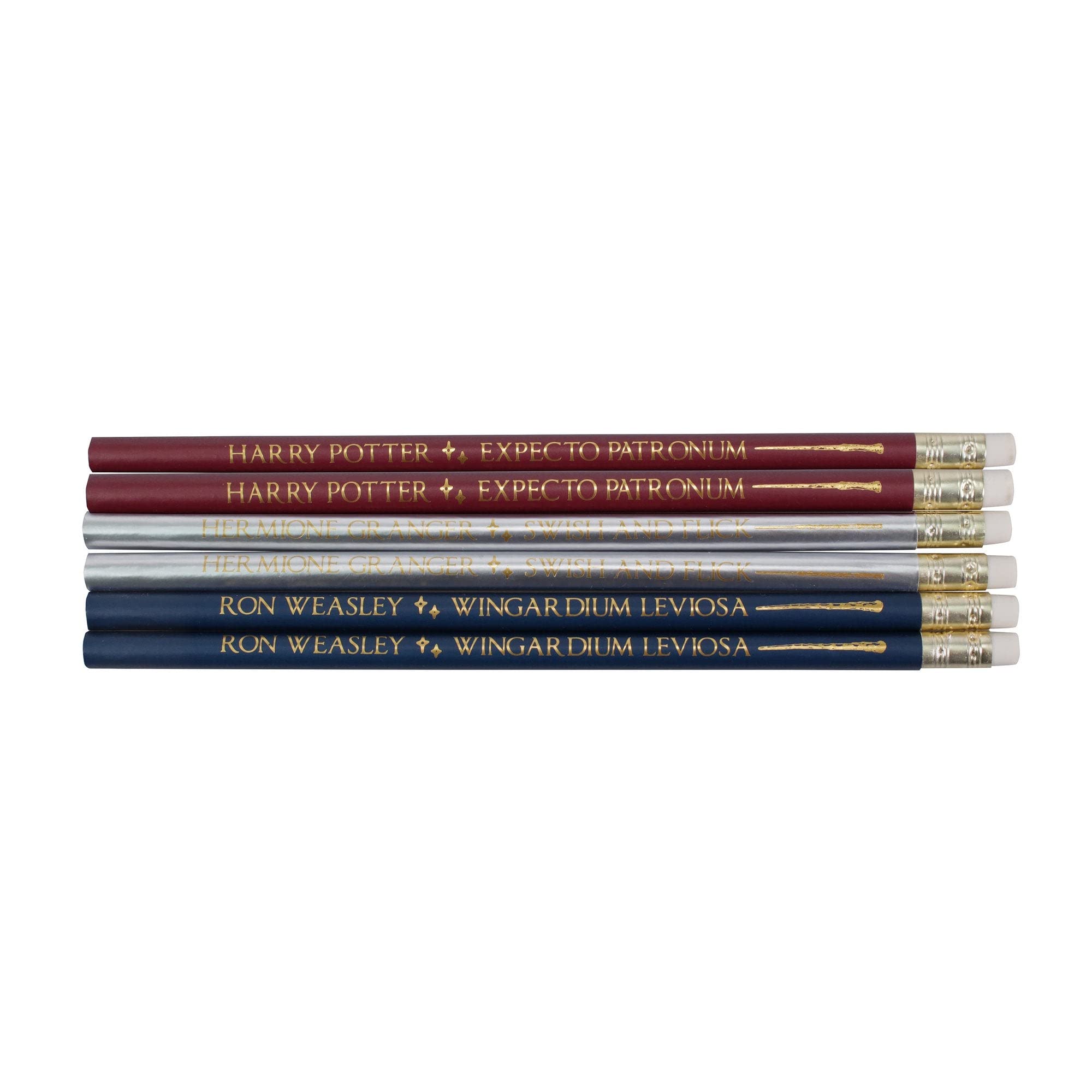 Pencils Set Of 6 - Harry Potter (Wands)