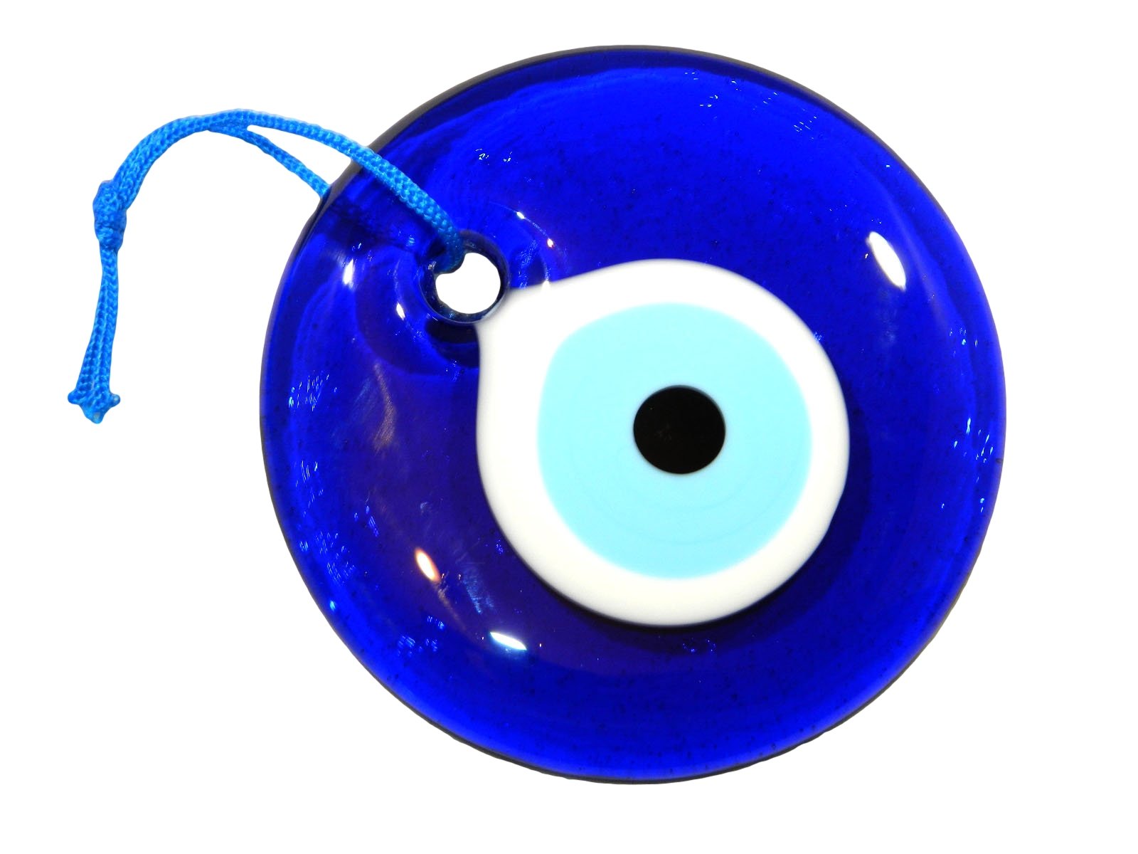 651-10cm Lucky Evil Eye Nazar Boncuk Turkish/Greek Glass Eye Hanging by Jeannieparnell