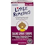 Little Remedies Noses Saline Spray/Drops, 0.5 Ounce
