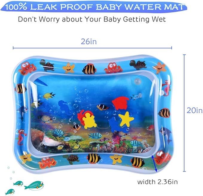 magifire tummy time baby water mat