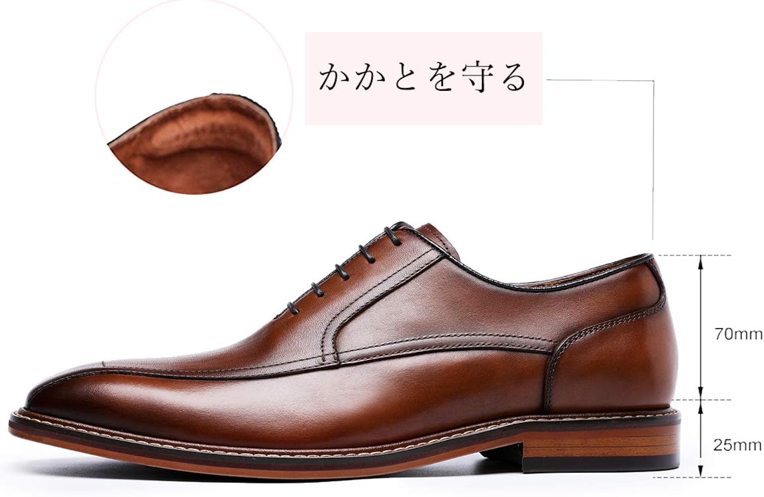 Mua フォクスセンス ビジネスシューズ 紳士靴 メンズ 革靴 スワールモカ サドルシューズ 本革 ブラウン 25 0cm 6787 12 Tren Amazon Nhật Chinh Hang Fado