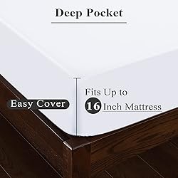 Fitted Sheet Full Egyptian Cotton, 400 TC 16" Deep