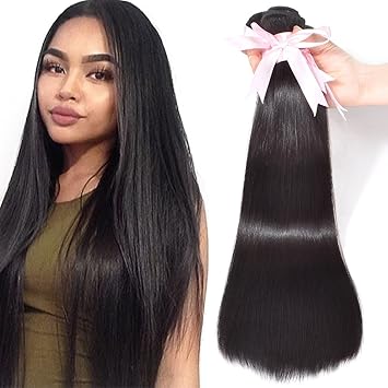 Amazon Com Lin Hair Unprocessed Virgin Brazilian Straight Human