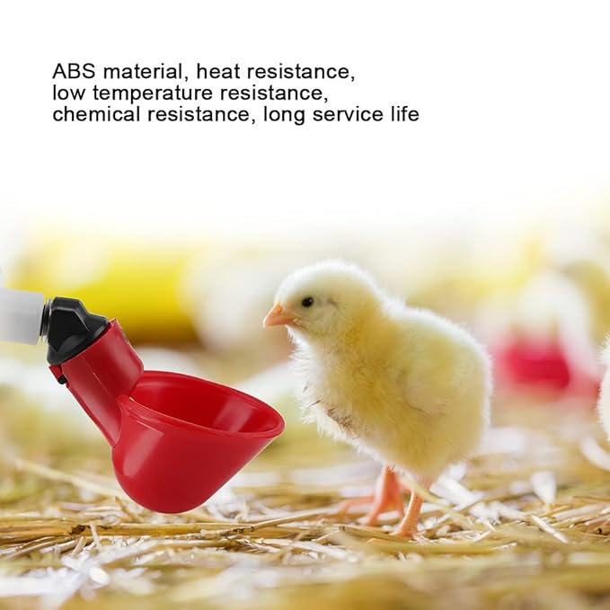 Quail Feeder Quail Waterer Chicken Water Automatic Poultry for Chicken