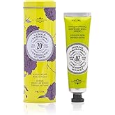 La Chatelaine Shea Butter Hand Cream, Made in France, Natural and Organic Ingredients, 70ml / 2.3 oz, Gift Tin, Lemon Verbena