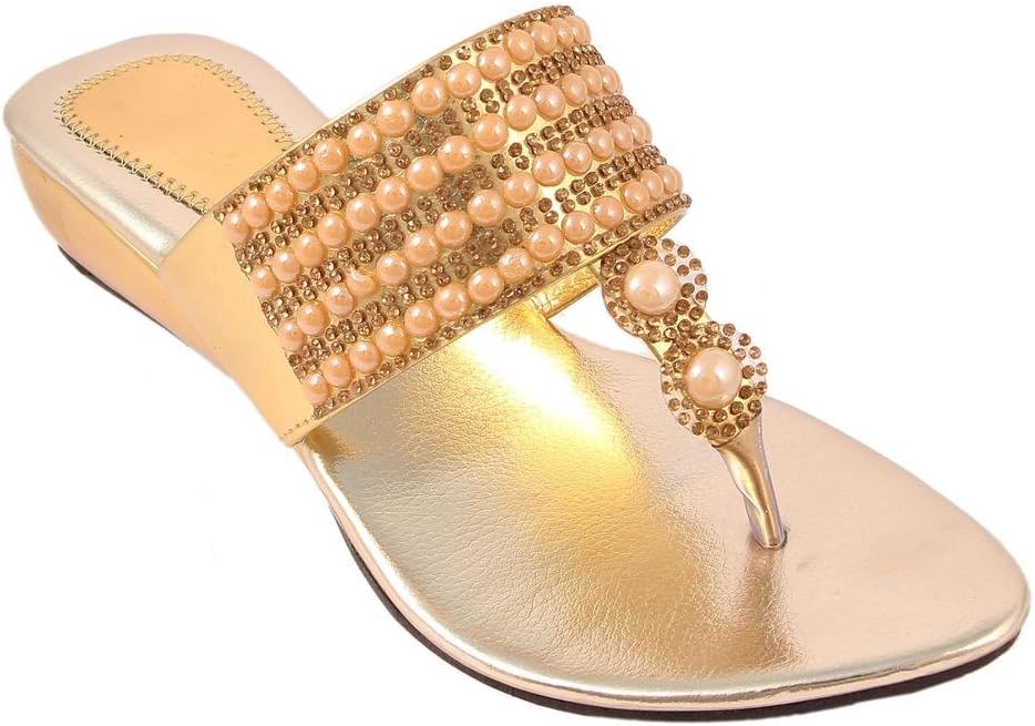 Red Choice Collection Womens Handmade Lightweight Ethnic Casual Chappal/Slipper