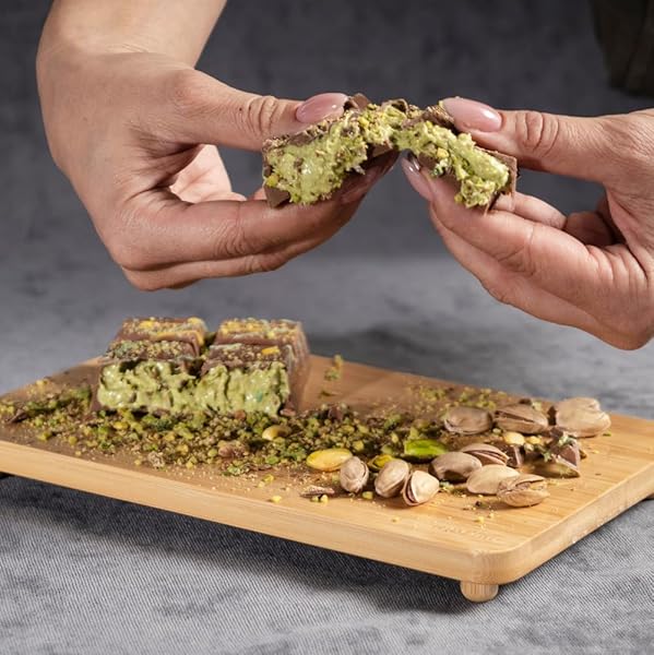 DUBAI CHOCOLATE BAR PISTACHIO AND CRISPY KATAIFI FILLED 7 OZ, HANDMADE LUXURY DUBAI CHOCOLATE WITH KNAFEH, FRESH DAILY PRODUCTION, PERFECT FOR GIFTING