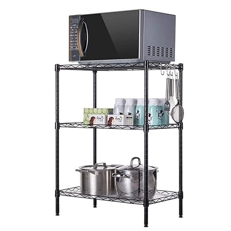 YQZQ Rack de almacenamiento Estante de la cocina Armario Rack de ...