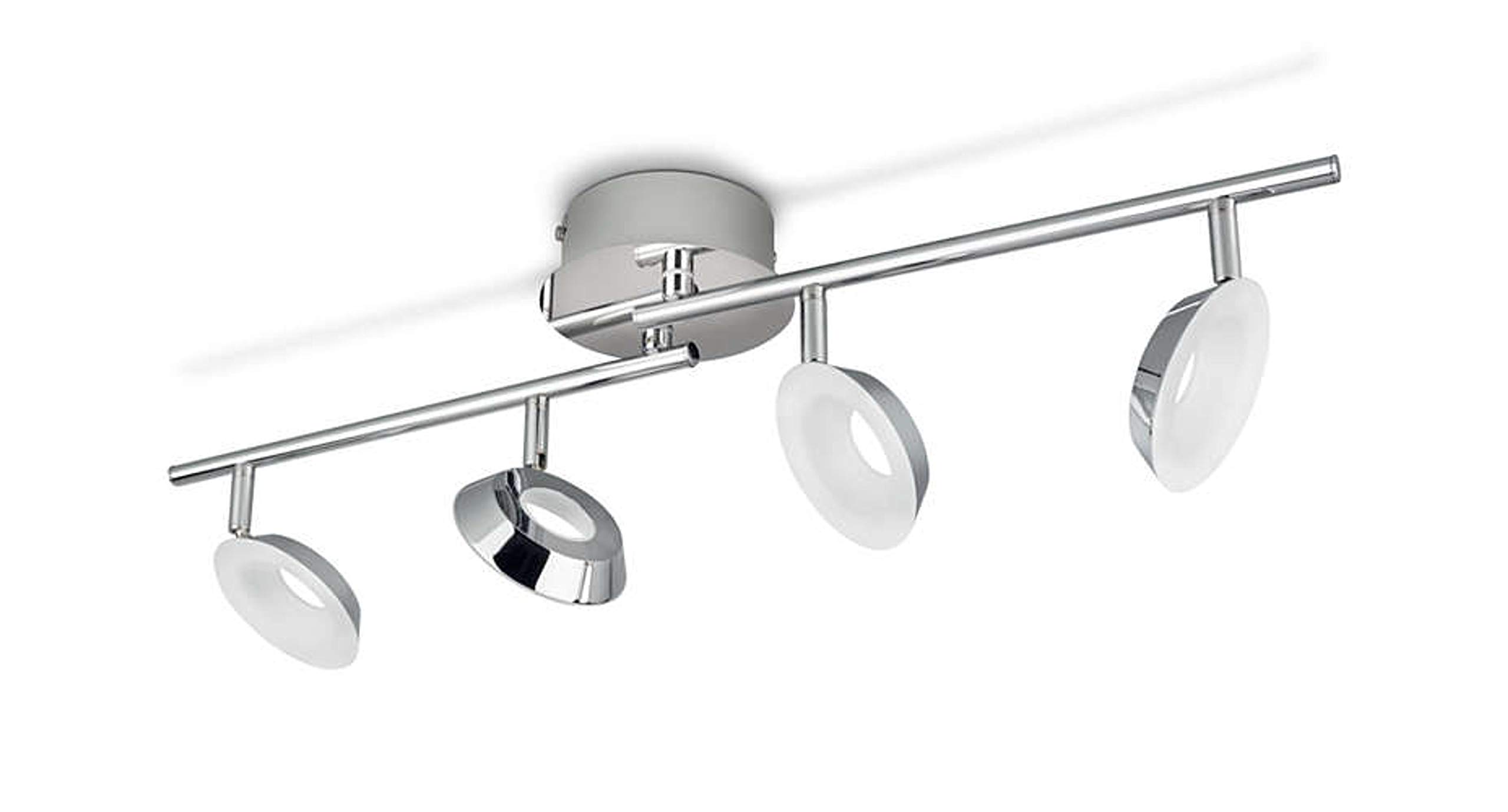 Philips EST Mackinaw 5014511P1 A++, LED Spotlight, 1760 lm, Aluminium, 5 W, Integrated, Chrome, 13 x 71.5 x 19 cm