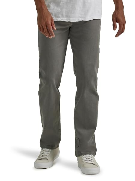 WRANGLER AUTHENTICS MEN’S CLASSIC 5-POCKET REGULAR FIT FLEX...