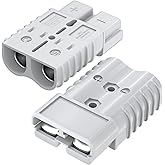 RVBOATPAT 350 Amp Car Battery Cable Connector 2/0 AWG Battery Quick Connect Disconnect Connector Quick Disconnect Battery Ter